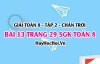 Bài 13 trang 29 Toán 8 Tập 2 Chân trời sáng tạo